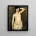 Studie van een vrouwelijke naakt - Albert Edelfelt — ingelijst kunstwerk aan de muur