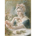 Flower Market Painting - Albert Edelfelt — artwork view