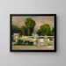 van het park van Saint-Cloud in Parijs - Albert Edelfelt — ingelijst kunstwerk aan de muur