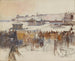 van de zuidhaven - Albert Edelfelt — weergave van het kunstwerk