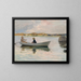 Meisjes in een roeiboot - Albert Edelfelt — ingelijst kunstwerk aan de muur