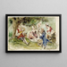 Villa près de la source, étude - Albert Edelfelt — ingelijst kunstwerk aan de muur