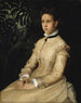 portret van de artiest zuster Ellen Edelfelt - Albert Edelfelt — weergave van het kunstwerk