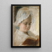 Reproductie van het schilderij Portret van Berta Edelfelt studie - Albert Edelfelt