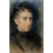 Portret van mevrouw Emilie Krohn - Albert Edelfelt — weergave van het kunstwerk