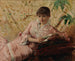 Lezing in Parijs - Albert Edelfelt — weergave van het kunstwerk