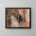 scène op het bal - Albert Edelfelt — ingelijst kunstwerk aan de muur
