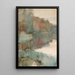Rivage à Haikko en automne Landschap in de herfst - Albert Edelfelt — ingelijst kunstwerk aan de muur