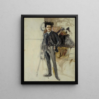 Albert Edelfelt - SelfPortrait Sketch.webp