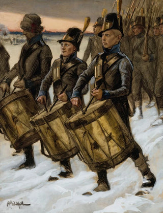 Albert Edelfelt - The March Of The Bjrneborg Regiment.webp