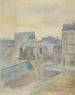 Vue van het atelier van de kunstenaar in Parijs - Albert Edelfelt — weergave van het kunstwerk