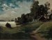 Villa à Haikko au clair de lune - Albert Edelfelt — weergave van het kunstwerk