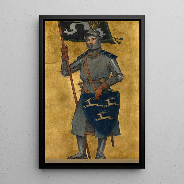 Jan Borluut - Albert Frans Lieven De Vriendt — framed artwork on a wall