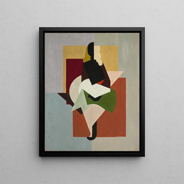Vrouw - Albert Gleizes — ingelijst kunstwerk aan de muur