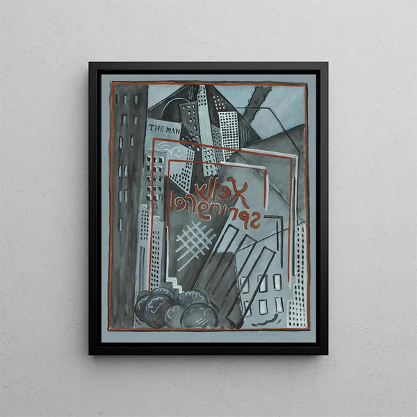 Kelly Springfield - Albert Gleizes — ingelijst kunstwerk aan de muur