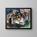 Landschap - Albert Gleizes — ingelijst kunstwerk aan de muur