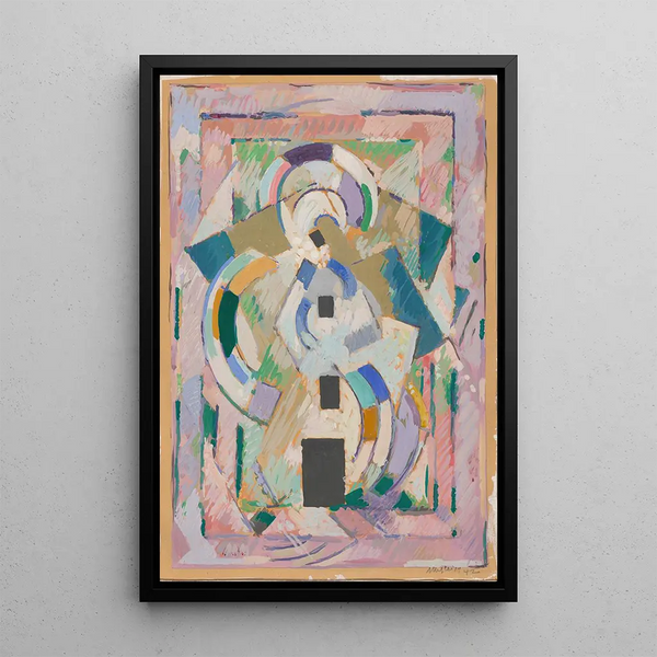 voor contemplatie - Albert Gleizes — ingelijst kunstwerk aan de muur