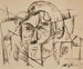 Hoofd van een man - Albert Gleizes — weergave van het kunstwerk