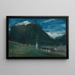 Au clair de lune, Pontresina, Engadine, Zwitserland - Albert Goodwin — ingelijst kunstwerk aan de muur