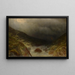 Tempête dans la vallée de Sefinen près de Lauterbrunnen - Albert Gos — ingelijst kunstwerk aan de muur