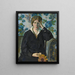 Johanna Haueisen - Albert Haueisen — ingelijst kunstwerk aan de muur