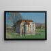 Uitzicht op het kasteel Reichenstein bij Inzlingen - Albert Hermann Daur — ingelijst kunstwerk aan de muur