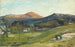 View of Krummhübel and Schneekoppe - Albert Hertel — artwork view