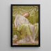 a work titled "Un panier à ouvrage" by Albert Joseph Moore — framed artwork on a wall