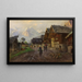 La Rue du Printemps à Garmisch - Albert Kappis — ingelijst kunstwerk aan de muur