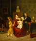 Kolonel en mevrouw Paulsen - Albert Kühler — weergave van het kunstwerk