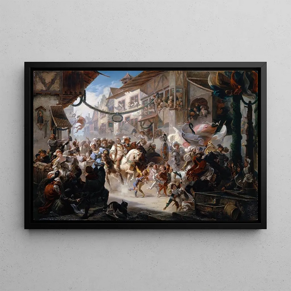 Albert Landerer - Entering Of The Federal Envoys In Basel.webp