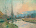 Hondouville sur Iton - Albert Lebourg — weergave van het kunstwerk