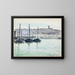 Boulogne-sur-Mer, boten in de haven - Albert Marquet — ingelijst kunstwerk aan de muur