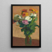 Bloemenboeket in een vaas - Albert Marquet — ingelijst kunstwerk aan de muur