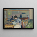Café de village - Albert Marquet — ingelijst kunstwerk aan de muur