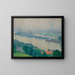 La Seine à Croisset près de Rouen - Albert Marquet — ingelijst kunstwerk aan de muur