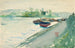 La Seine nabij Saint-Cloud - Albert Marquet — weergave van het kunstwerk