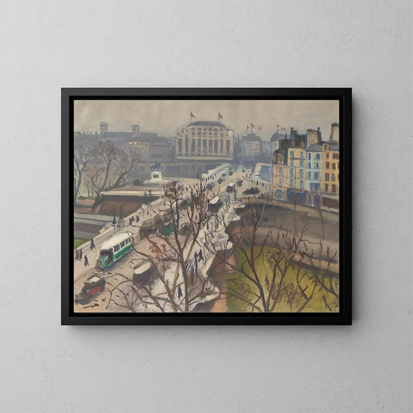 Le Pont Neuf - Albert Marquet — ingelijst kunstwerk aan de muur
