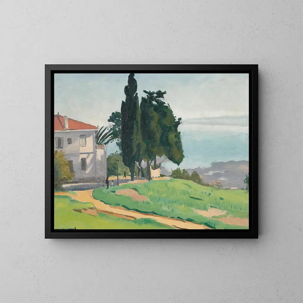Le Sentier Laperlier, Alger - Albert Marquet — ingelijst kunstwerk aan de muur