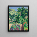 Het Bloemenpark - Albert Marquet — ingelijst kunstwerk aan de muur