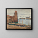 Het vuurtoren van Collioure - Albert Marquet — ingelijst kunstwerk aan de muur