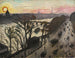 Parijs, quai du Louvre, winterzon - Albert Marquet — weergave van het kunstwerk