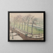 Pont Neuf onder de sneeuw - Albert Marquet — ingelijst kunstwerk aan de muur