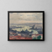 Haven van Algiers - Albert Marquet — ingelijst kunstwerk aan de muur