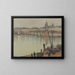 Haven van La Rochelle - Albert Marquet — ingelijst kunstwerk aan de muur