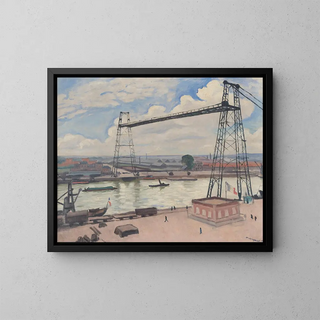 Albert Marquet - Rouen le pont transbordeur.webp