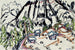 Alpine Chalets Painting Frauenkirch - Albert Müller — artwork view