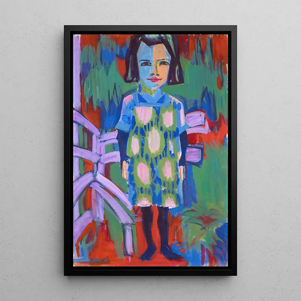 Reproduction of the painting Portrait Painting Bruna - Albert Müller