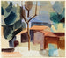 Maison tessinoise - Albert Müller — weergave van het kunstwerk