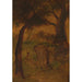 Reproductie van het schilderij Een hert dat drinkt - Albert Pinkham Ryder